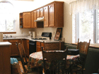 Bright and airy with mountain range views.